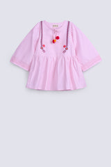 GIRLS EMBROIDERED TOP