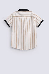 BOYS KNITTED COLOR SHIRT