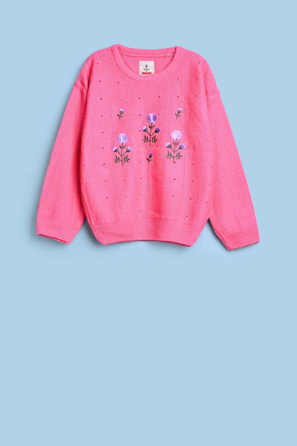 GIRLS EMBROIDERED SWEATER