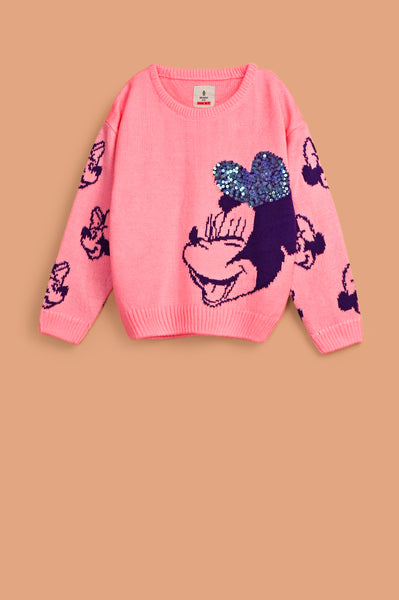 Pink minnie mouse discount jumper