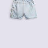 GIRLS CARGO DENIM SHORTS