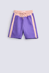 GIRLS COLOR BLOCKING SHORTS