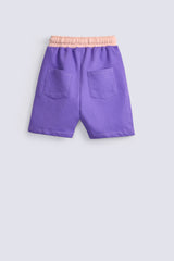 GIRLS COLOR BLOCKING SHORTS