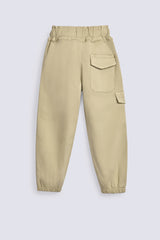 GIRLS CARGO JOGGER TROUSERS