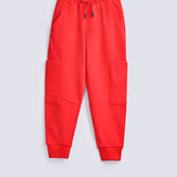 BOYS PATCH POCKET JOGGER TROUSER