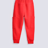 BOYS PATCH POCKET JOGGER TROUSER