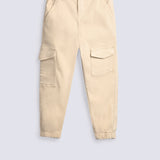 BOYS CARGO POCKET JOGGER TROUSER