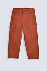 BOYS CARGO TWILL TROUSER