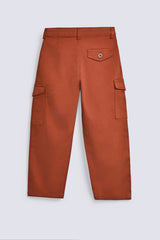 BOYS CARGO TWILL TROUSER