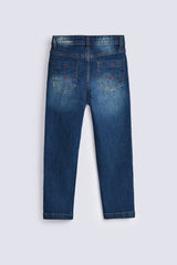 BOYS CONTRAST BARTAKE DENIM