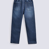 BOYS ELASTICATED BELT DENIM