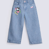 GIRLS MINNIE MOUSE LOOSE DENIM