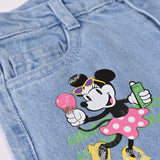 GIRLS MINNIE MOUSE LOOSE DENIM