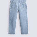 GIRLS EMBROIDERED POCKET DENIM