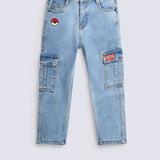 BOYS POKEMON CARGO DENIM