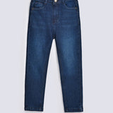 BOYS WRINKLED WASH DENIM