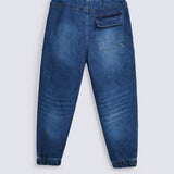 BOYS DENIM JOGGER TROUSER