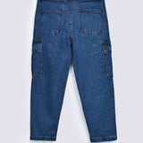 BOYS CARGO DENIM PANT