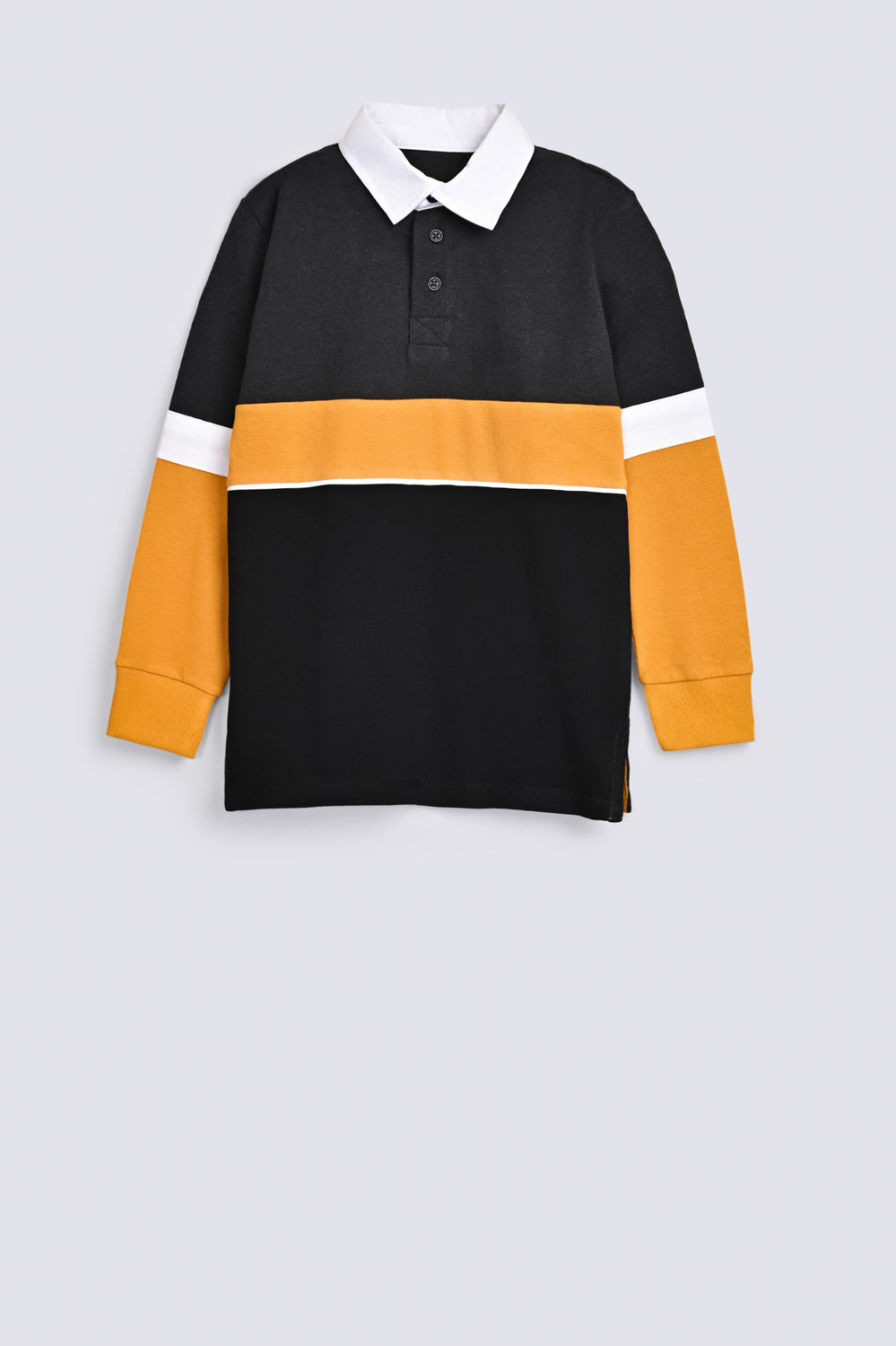 BOYS COLOR BLOCK POLO