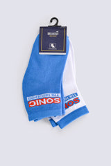 BOYS SONIC SOCKS (PACK OF 2)