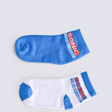 BOYS SONIC SOCKS (PACK OF 2)