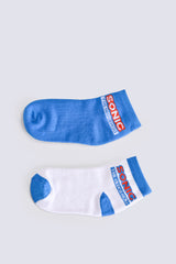 BOYS SONIC SOCKS (PACK OF 2)