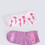 GIRLS BARBIE SOCKS (PACK OF 2)