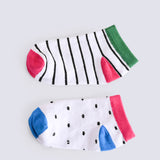 GIRLS STRIPER SOCKS (PACK OF 2)