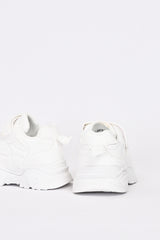 GIRLS WHITE CHUNKY SNEAKERS