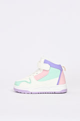 GIRLS COLOR BLOCKING SNEAKERS