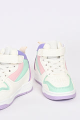 GIRLS COLOR BLOCKING SNEAKERS