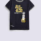 BOYS CONTRAST TRIMS TEE