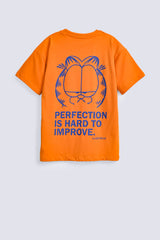 BOYS GARFIELD PRINT TEE