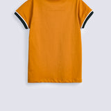 BOYS CONTRAST RIB TEE