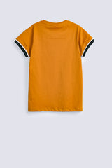 BOYS CONTRAST RIB TEE