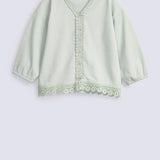 GIRLS SPECIAL KNIT LACE TOP