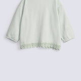 GIRLS SPECIAL KNIT LACE TOP