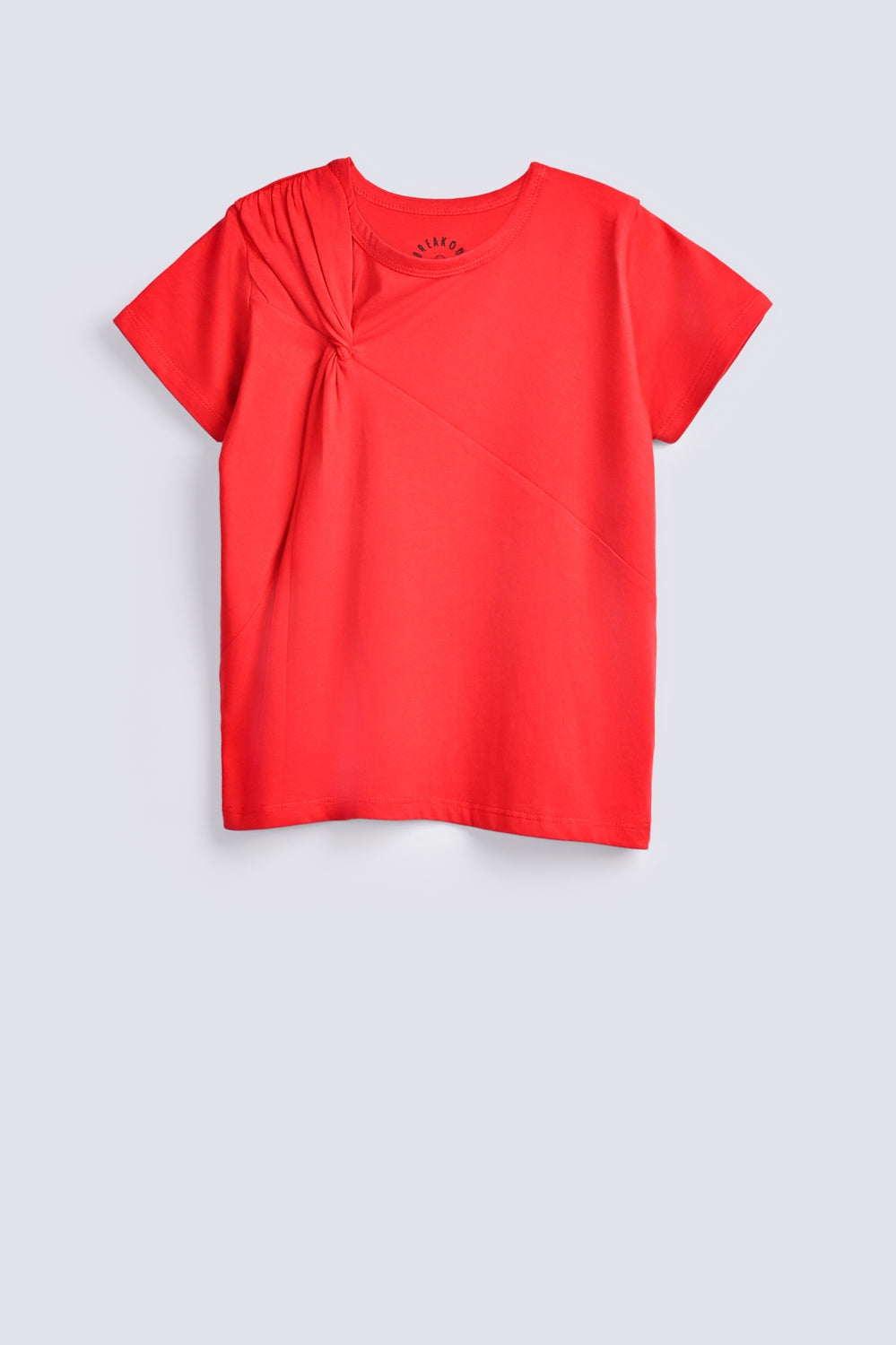 GIRLS KNOT DETAIL T SHIRT