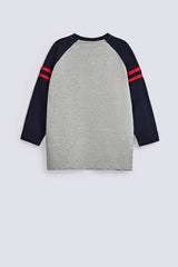 BOYS CONTRAST RAGLAN SLEEVE TEE