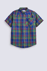 BOYS CHECKERED SHIRT