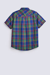 BOYS CHECKERED SHIRT