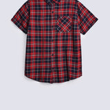 BOYS CHECKERED SHIRT