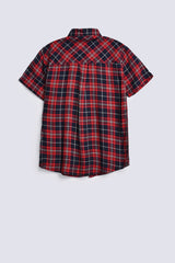 BOYS CHECKERED SHIRT