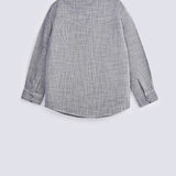 BOYS BAN COLLAR SHIRT