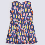 GIRLS PRINTED DRESS