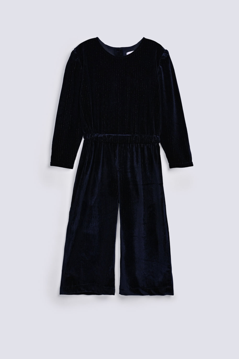 GIRLS FANCY VELVET JUMPSUIT