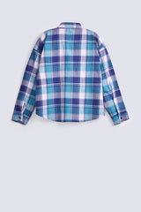 GIRLS DROP SHOULDER BUTTON DOWN SHIRT