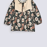 GIRLS FLORAL PRINTED TOP