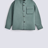 BOYS DROP SHOULDER SNAP BUTTON SHIRT