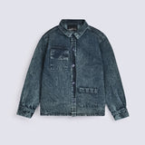 BOYS RANDOM WASH DENIM SHIRT